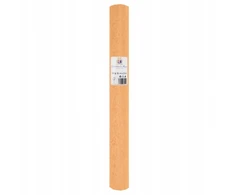 Dekoratyvinis gofruotas krepinis popierius menui 50x250cm persikų spalvos 180g Feniks