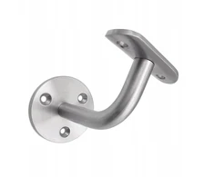 Dekorstal Sieninis turėklo laikiklis 42,4 mm vamzdžiui, 3 tvirtinimai, inox šlifuotas 304