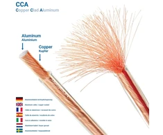 Deleycon 10m Garsiakalbių Kabelis 2x2.5mm² Cca, Skaidrus