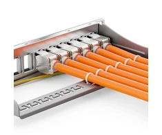 Deleycon 12 prievadų patch panelis, rinkinys, modulinis 1 U 10 colių stovo montavimas + 12x Rj45 keystone modulis Cat6a, suderinamas su Cat5 Cat6 Cat7 Lan tinklo kabelio montavimo kabeliu, pilkas