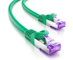 Deleycon Cat7 Patch kabelis - S-ftp Pimf žalias