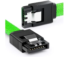 Deleycon Sata 3 kabelių rinkinys, 3x 50 cm, 6 Gb/s, žalias