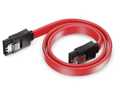 Deleycon Sata 3 kabelių rinkinys, 6 x 50 cm, metalinis klipsas, 6 Gbit/s