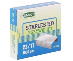 Deli Biuro sąsagėlės plieninės 23/17 1000vnt. D.rect