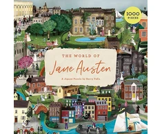 Dėlionė "jane Austen pasaulis" - 1000 detalių su didingais namais