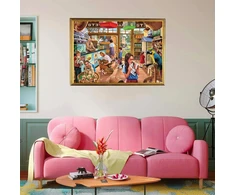 Dėlionės suaugusiems 500 detalių „pets Shop“ 52 x 38 cm dėlionės suaugusiems lavinamasis žaidimas iššūkis žaislas 1000 detalių medinės dėlionės suaugusiems vaikams