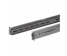Delock Ištraukiami bėgeliai Netrack, skirti 19" Rack serverio korpusui, 457 mm