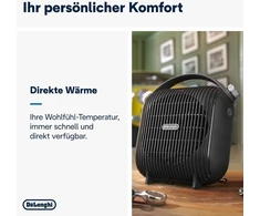 De'longhi Hfs30c24.dg Stalo šildytuvas 2400 W juodas