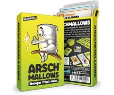 Denkriesen - Arschmallows® – Less Eats More. Kortų žaidimas | Amžius 9+ | 2-6 žaidėjai | Šeimos žaidimas | Juokingas žaidimas visai šeimai | Puikiai tinka žaidimų vakarams