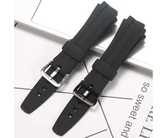 Dervos pakaitinis laikrodžio dirželis, suderinamas su Casio Aq-163w Aq-160 Aq-161, plastikinis dirželis, skirtas vyriškam laikrodžiui