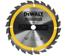 Dewalt Dt1939-qz diskinis pjūklo diskas Handkr. 184 / 16mm 24wz