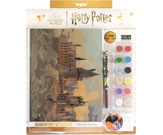 Diamantiny harry potter - landscape hogwarts - mozaikos rinkinys - activity crystal art, diamond painting, 1 paveikslėlis a4, įvairiaspalvis, 21 x 29.7 cm, 21003