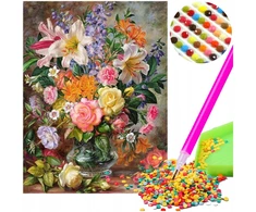 Diamond painting deimantinis siuvinėjimas gėlės 5d mozaika deimantinė aplikacija