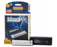 Diatoninė lūpinė armonikėlė Hohner Sidabrinis Star G