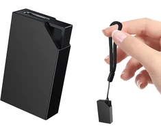 Diktofonas Dictaphone Mini 64 Gb atminties balso įrašymo įrenginys, įkraunamas per Usb, balso įrašymo įrenginys su aktyvavimu balsu, įrašymo įrenginys su mikrofonu, balso įrašymo įrenginys su rašymo funkcija, susitikimams ir interviu