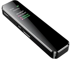 Dictaphone Mini 64 Gb, diktofonas, skaitmeninis balso įrašymo įrenginys su triukšmo mažinimu, skaitmeninis balso įrašymo įrenginys su atkūrimu konferencijoms, kursams