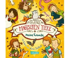 Vinilinė plokštelė Die Schule der magischen Tiere: Meine Freunde (draugų knyga): mokyklos draugų knyga mergaitėms ir berniukams nuo 7 metų su gimtadienio kalendoriumi ir gerbėjų medžiaga rankdarbiams
