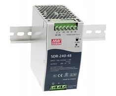 Din bėgelio maitinimo šaltinis Mean Well Sdr-240-48