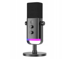 Dinaminis studijinis mikrofonas Fifine Am8 Ampligame Usb/xlr Rgb gaming Pnp