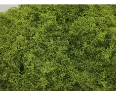 Dirbtinės žalios samanos, labai efektyvios, 100 g, ilgos premium kokybės skaidulos