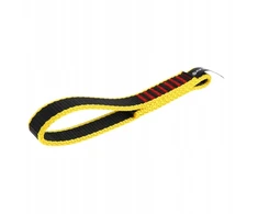 Diržas laipiojimui atvirame ore, 17 cm, geltonas