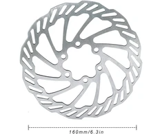Diskiniai dviračio stabdžiai, 2 stabdžių diskų rinkinys 160 mm, dviračio stabdžių diskai, dviračio stabdžių diskas, diskiniai dviračio stabdžiai, skirti montuoti daugumoje dviračių, lenktyninių automobilių, kalnų dviračių