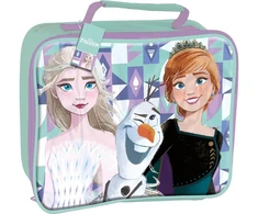 Disney Ils I love shopping stačiakampis neperšlampamas vaikiškas šaltkrepšis su rankena - mokykliniai reikmenys (frozen iron)