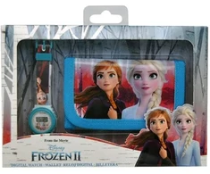 Disney - Ledo šalis 2 Wd20751 vaikiškas unisex skaitmeninis automatinis laikrodis su plastikiniu dirželiu, spalvingas