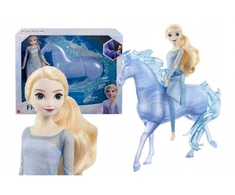 Disney Žaislinė lėlytė Elsa ir arklys, žaidimų rinkinys mergaitėms