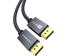 Displayport 1.4 Kabelis 1m, 8k@60hz, 4k@144hz, Juodas