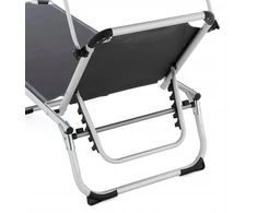 Divero gultas, antracito spalvos, 187x57x30cm, sulankstomas stogelis