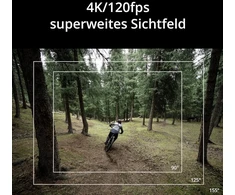 Dji Osmo Action 3 Standard Combo - veiksmo kamera su 4k Hdr ir itin plačiu matymo lauku, 10 bitų spalvų gyliu, Horizonsteady, atspari vandeniui, šalčiui ir patvari, Vlog kamera, skirta Youtube