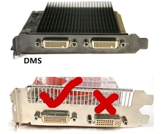 Dms-59 į 2x Dvi adapterio kabelis
