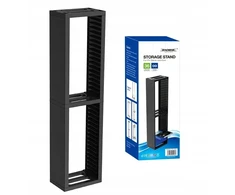 Dobe You2k Vertikalus žaidimų stovas 36 Ps3 Ps4 Ps5 žaidimų dėžutėms, juodas