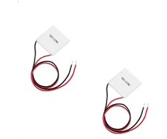 Dollatek Tec1-12705 40 x 40 mm termoelektrinis aušintuvas peltier aušinimo plokštė termoelektrinis aušintuvas peltier aušinimo plokštė heatsink priedų modulis, 2 vnt.