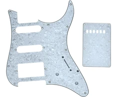 Dopro baltas Hss pickguard ir tremolo dangtelis, skirtas Yamaha Pacifica gitarai