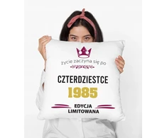 Dovana 40-ajam gimtadieniui 40 metų gyvenimas prasideda po 40 puodelis + pagalvė