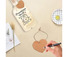 Dovana merginai, led butelio šviestuvas su užrašu, gimtadienio dovana moterims, personalizuotos dovanos geriausiai draugei, dovanos už padėką, dovanos draugystei, kalėdos (merginoms)