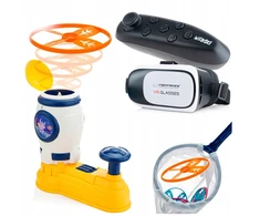 Dovana po eglute Webski Vr 3d 360 laipsnių akiniai + žaidimų pultelis + diskų paleidimo įrenginys
