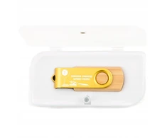 Dovanų "atgimimo" pendrive 64 Gb su graviravimu ir dėžute