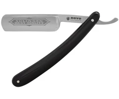 Dovo tiesus skustuvas 6/8" juoda rankena