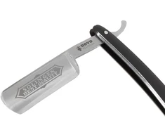 Dovo tiesus skustuvas 6/8" juoda rankena