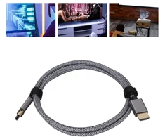 Dpofirs 8k kabelis 4k kabelis, didelės raiškos multimedijos sąsaja 2.1 8k 60hz, 4k 120hz, didelės spartos 48gbps kabelis, skirtas televizoriui, projektoriui, monitoriui, nešiojamam kompiuteriui, Stb, Ps3