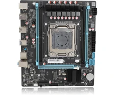 Dpofirs X99 Atx motininė plokštė, 4 kanalų Ddr4 žaidimų kompiuterio motininė plokštė su daugiapakopiu maitinimo šaltiniu ir 1000m tinklo plokšte, Nvme M.2 Pcie 16x Gen 3.0 Sata3.0 motininė plokštė stacionariam kompiuteriui
