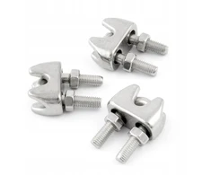 Dq-pp Šeklinis lyno spaustuvas, nerūdijančio plieno, rūgštims atsparus V4, 6 mm, 50 vnt.