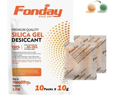 Sausintuvas Drėgmės sugėrikliai su indikatoriumi, 10g x 10 vnt.