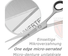 Drei Schwerter kirpimo žirklės su šukomis ir servetėle