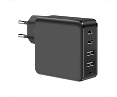 Dtk 120w usb c įkroviklis suderinamas su 100w usb c įkrovikliu gan usb c maitinimo šaltinis 4 prievadų pd įkroviklis