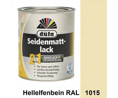 Düfa akrilinis lakas-gruntas 2in1 dažai medienai metalui Pvc 0,75 l Ral 1015