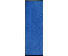 Durų kilimėlis, mėlynos spalvos, 60x180cm, plaunamas